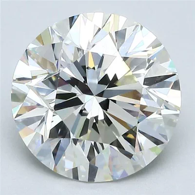 3.01ct K VVS2 Very Good Cut Round Diamond