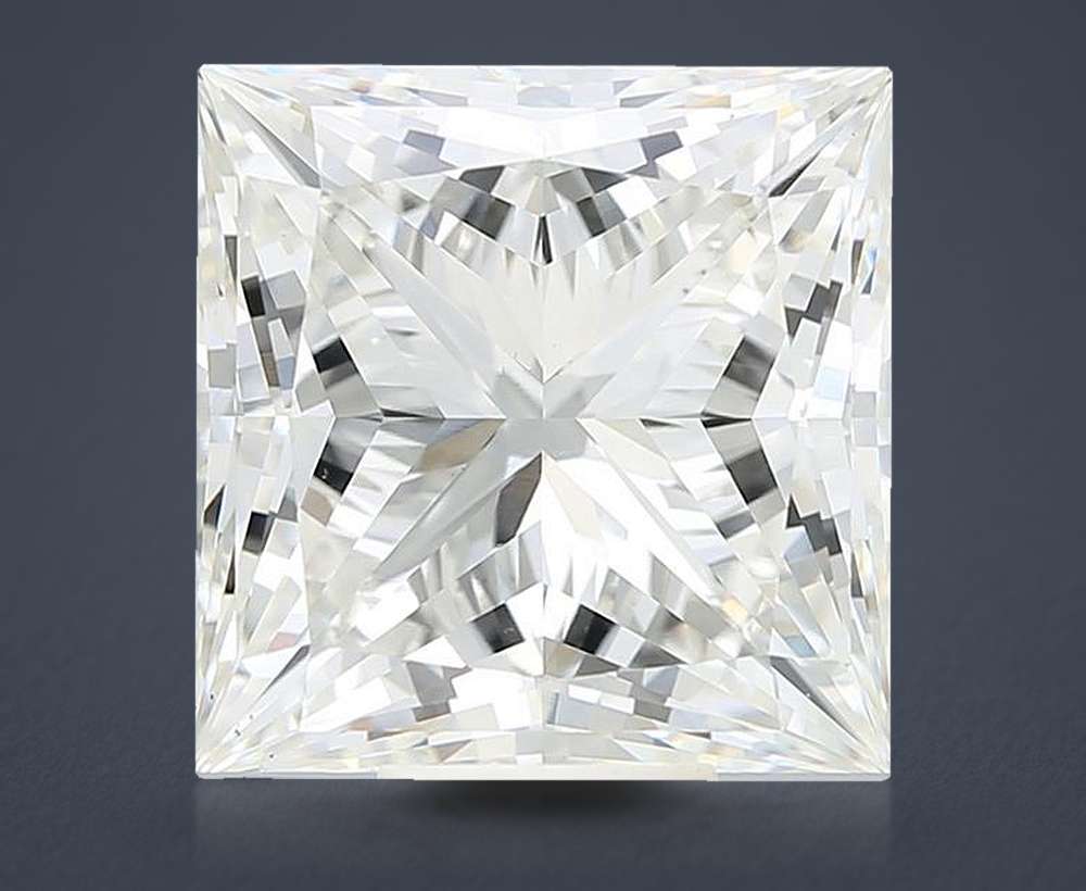 11.31ct G VS1 Rare Carat Ideal Cut Princess Lab Grown Diamond