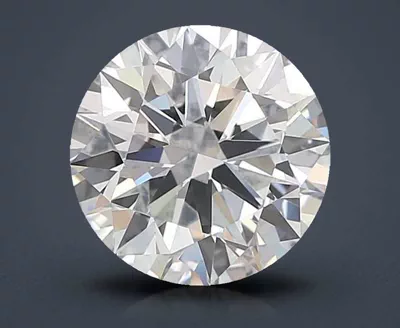 2.62ct F VVS2 Excellent Cut Round Lab Grown Diamond