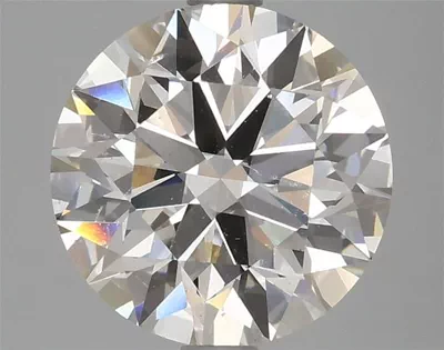 3.08ct H VS1 Rare Carat Ideal Cut Round Lab Grown Diamond