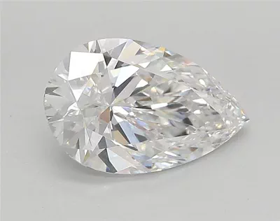 1.76ct E VS1 Rare Carat Ideal Cut Pear Lab Grown Diamond
