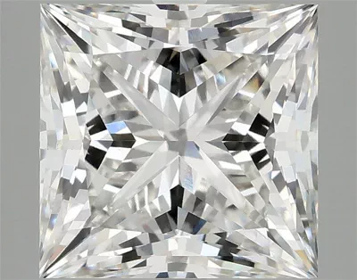 5.10ct G VS1 Rare Carat Ideal Cut Princess Lab Grown Diamond