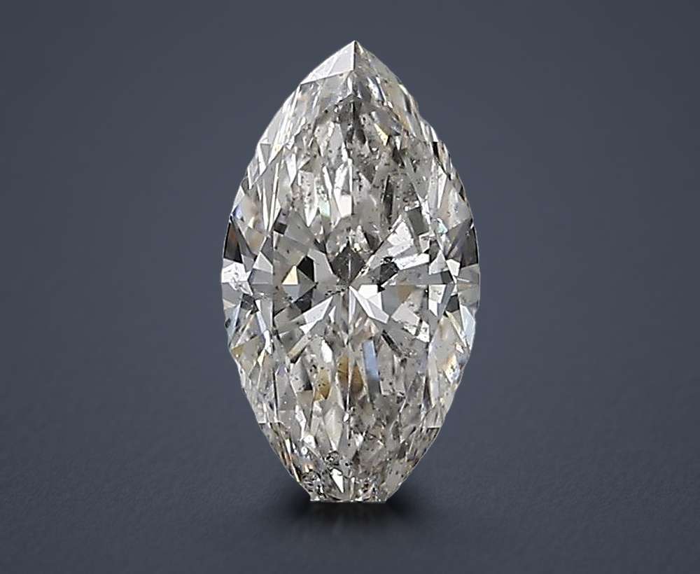 1.21ct H SI2 Rare Carat Ideal Cut Marquise Diamond