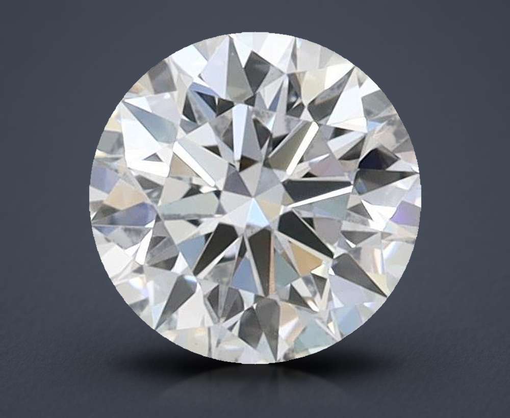 0.57ct D FL Rare Carat Ideal Cut Round Lab Grown Diamond
