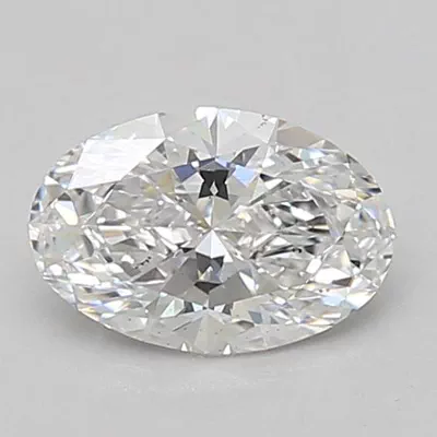 1.01ct D VS2 Rare Carat Ideal Cut Oval Lab Grown Diamond