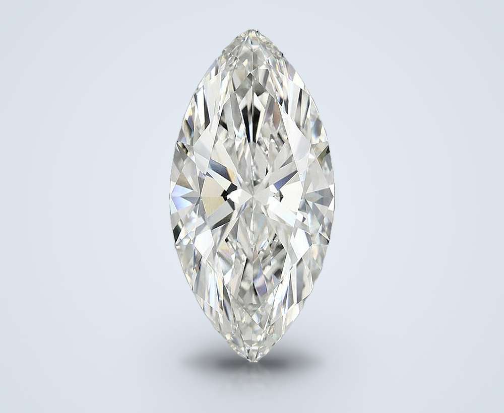 11.75ct F VVS2 Rare Carat Ideal Cut Marquise Lab Grown Diamond