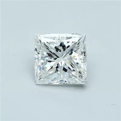 4.05ct E VS1 Rare Carat Ideal Cut Princess Diamond