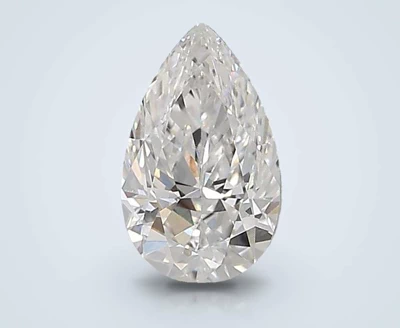 0.67ct D VVS1 Rare Carat Ideal Cut Pear Lab Grown Diamond