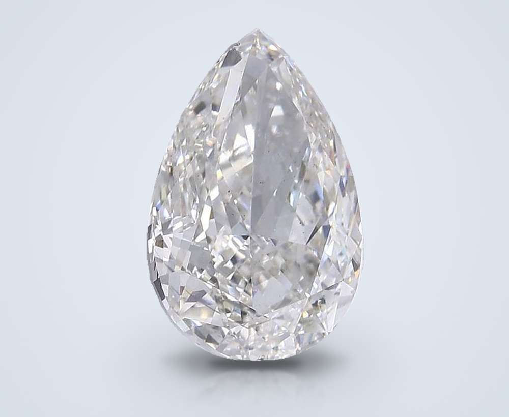 21.89ct G VS2 Rare Carat Ideal Cut Pear Lab Grown Diamond