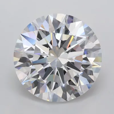4.01ct E VVS1 Rare Carat Ideal Cut Round Lab Grown Diamond