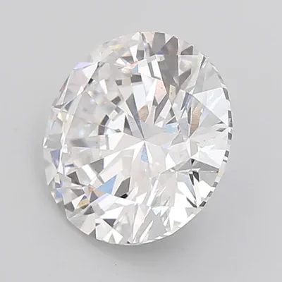 7.01ct D VS1 Excellent Cut Round Lab Grown Diamond