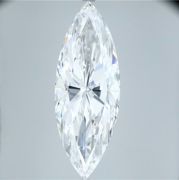 10.11ct D FL Very Good Cut Marquise Diamond
