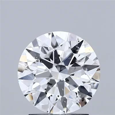 2.02ct D SI2 Rare Carat Ideal Cut Round Diamond
