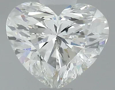 0.63ct H SI2 Rare Carat Ideal Cut Heart Diamond