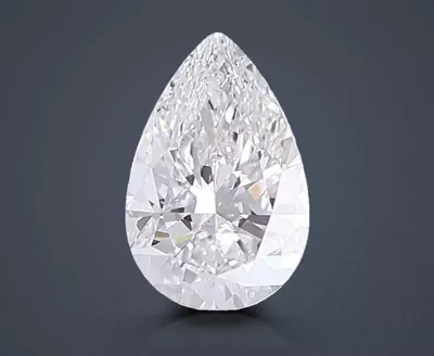 1.13ct E VS1 Rare Carat Ideal Cut Pear Lab Grown Diamond