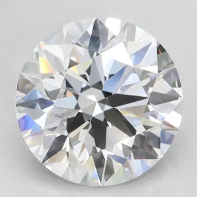 2.57ct D VVS1 Rare Carat Ideal Cut Round Lab Grown Diamond