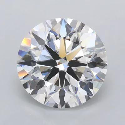 1.88ct D FL Rare Carat Ideal Cut Round Lab Grown Diamond