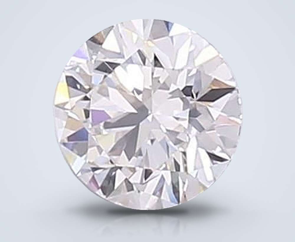 1.05ct H VS1 Rare Carat Ideal Cut Round Lab Grown Diamond