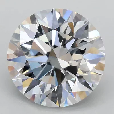 2.59ct F VS1 Rare Carat Ideal Cut Round Lab Grown Diamond