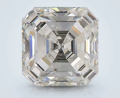 2.80ct J SI2 Rare Carat Ideal Cut Asscher Diamond