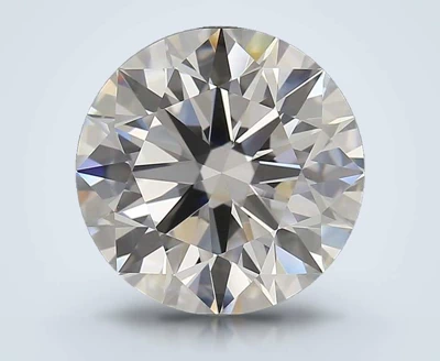 5.02ct G VVS1 Rare Carat Ideal Cut Round Lab Grown Diamond
