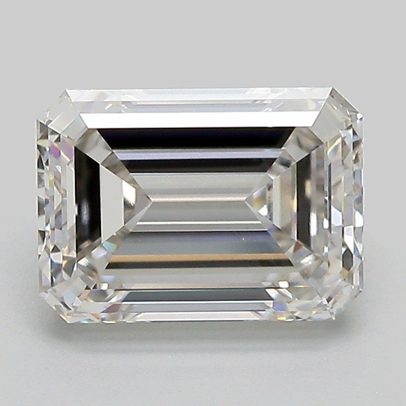 2.54ct G VVS2 Excellent Cut Emerald Lab Grown Diamond