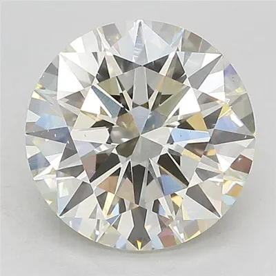 3.03ct J VS1 Excellent Cut Round Lab Grown Diamond