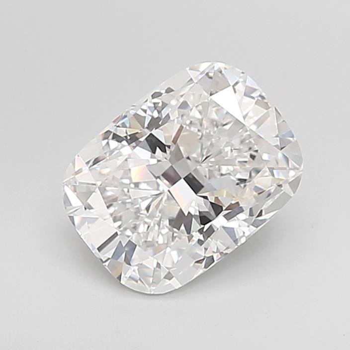 3.03ct E VVS2 Rare Carat Ideal Cut Cushion Lab Grown Diamond