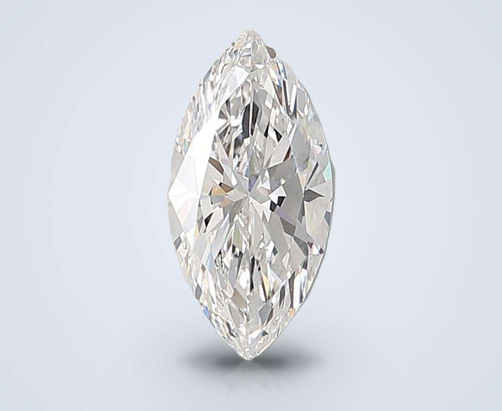 4.05ct E VVS2 Rare Carat Ideal Cut Marquise Lab Grown Diamond