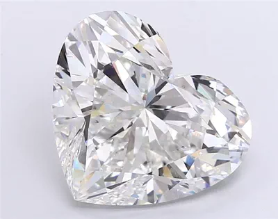 13.10ct F VS2 Rare Carat Ideal Cut Heart Lab Grown Diamond