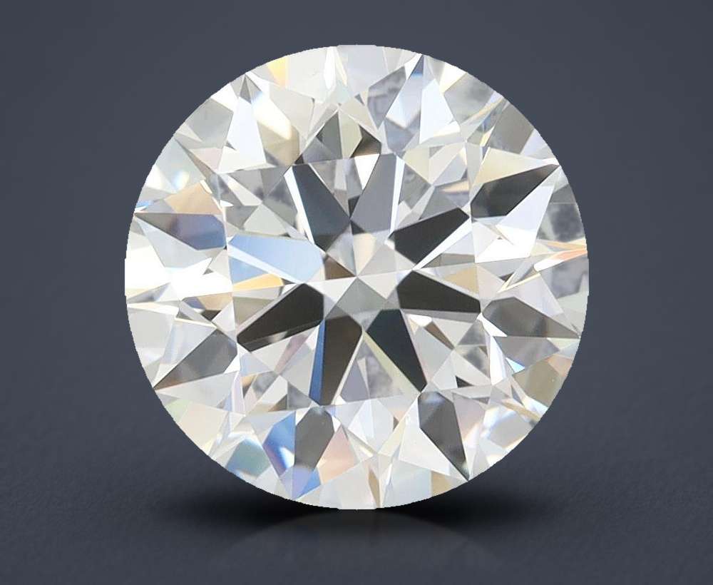 2.69ct D VVS1 Rare Carat Ideal Cut Round Lab Grown Diamond