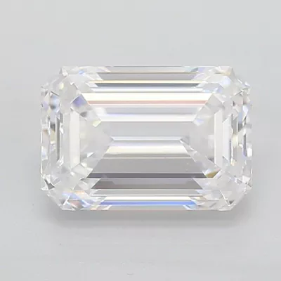 1.14ct D VS1 Excellent Cut Emerald Lab Grown Diamond