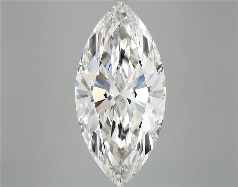 6.04ct F VS1 Rare Carat Ideal Cut Marquise Lab Grown Diamond