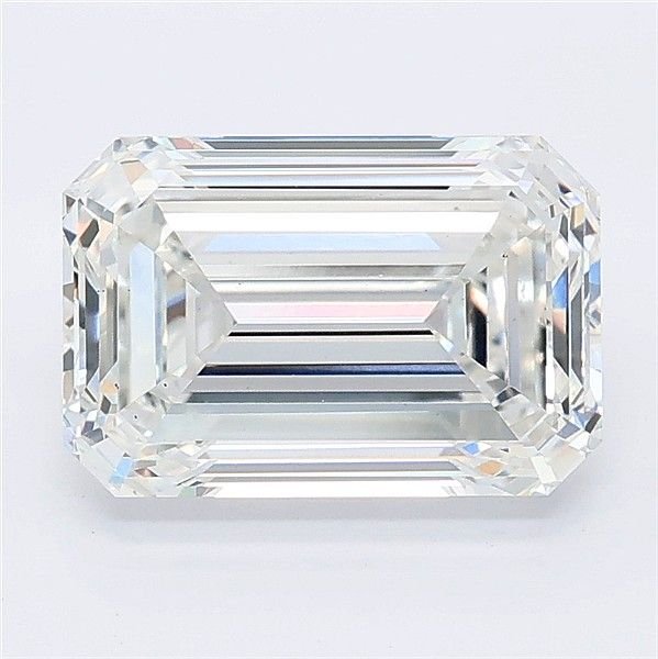 3.50ct F VS1 Very Good Cut Emerald Lab Grown Diamond