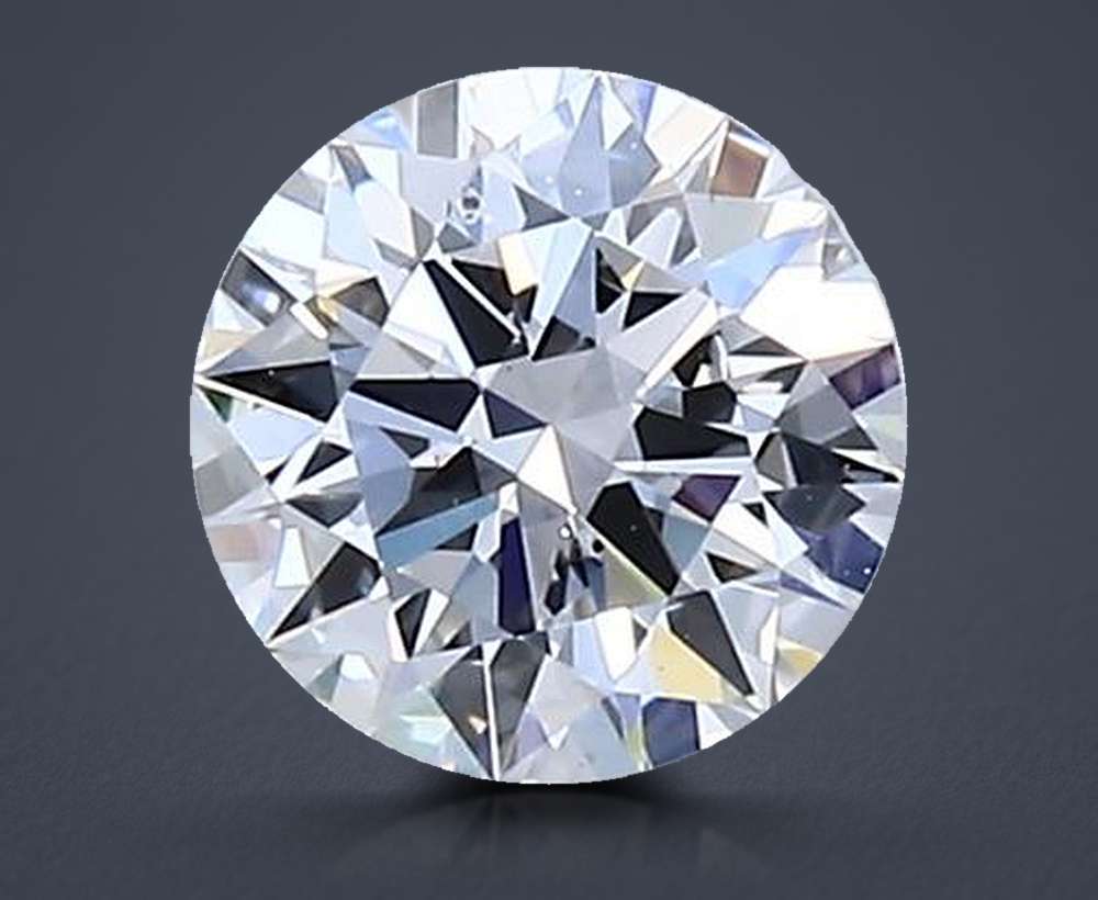 0.56ct D VS2 Rare Carat Ideal Cut Round Diamond