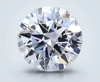 0.56ct D VS2 Rare Carat Ideal Cut Round Diamond
