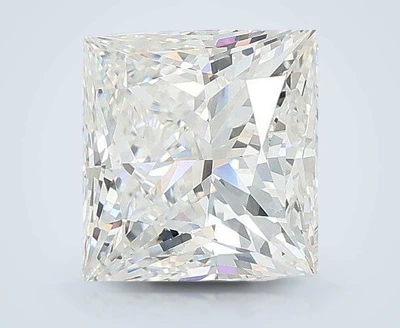 3.09ct F VVS2 Rare Carat Ideal Cut Princess Lab Grown Diamond