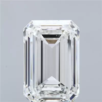 20.12ct G VVS2 Rare Carat Ideal Cut Emerald Lab Grown Diamond