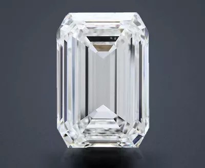 20.12ct G VVS2 Rare Carat Ideal Cut Emerald Lab Grown Diamond