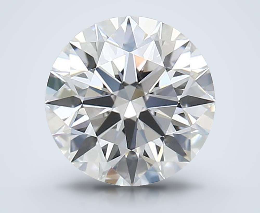 1.06ct D FL Rare Carat Ideal Cut Round Lab Grown Diamond