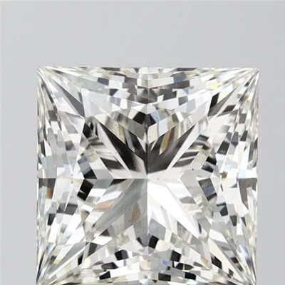 3.63ct H VS2 Rare Carat Ideal Cut Princess Lab Grown Diamond