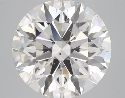 5.11ct H VS2 Rare Carat Ideal Cut Round Lab Grown Diamond