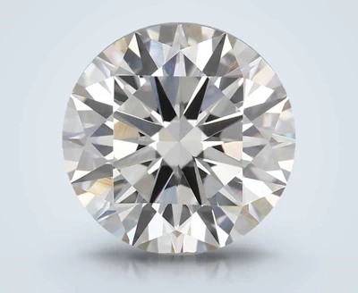 3.09ct H VVS2 Rare Carat Ideal Cut Round Lab Grown Diamond