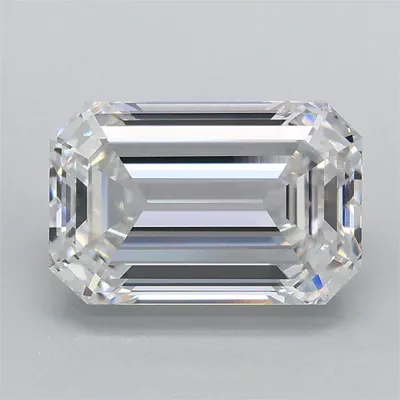 2.07ct E VVS2 Rare Carat Ideal Cut Emerald Lab Grown Diamond