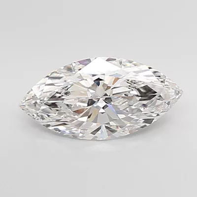 3.05ct F VS1 Rare Carat Ideal Cut Marquise Lab Grown Diamond