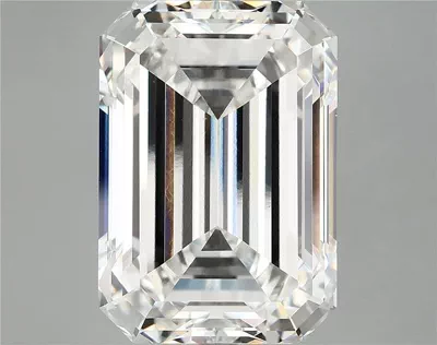13.30ct F VVS2 Rare Carat Ideal Cut Emerald Lab Grown Diamond