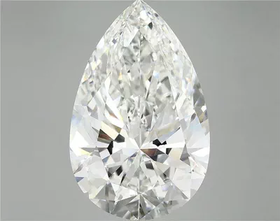 10.60ct F VS1 Rare Carat Ideal Cut Pear Lab Grown Diamond