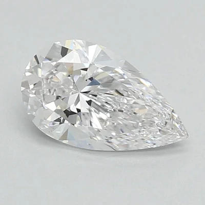 1.24ct D VS1 Rare Carat Ideal Cut Pear Lab Grown Diamond