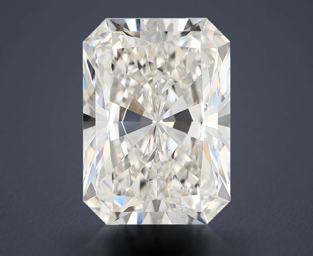 6.01ct H VS2 Rare Carat Ideal Cut Radiant Lab Grown Diamond