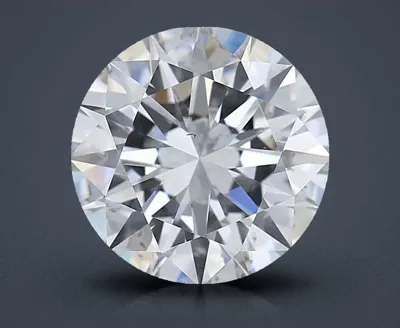 2.81ct E SI1 Rare Carat Ideal Cut Round Diamond